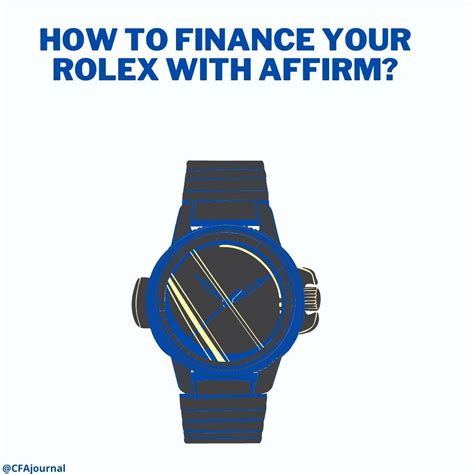 buy rolex on credit|affirm rolex financing.